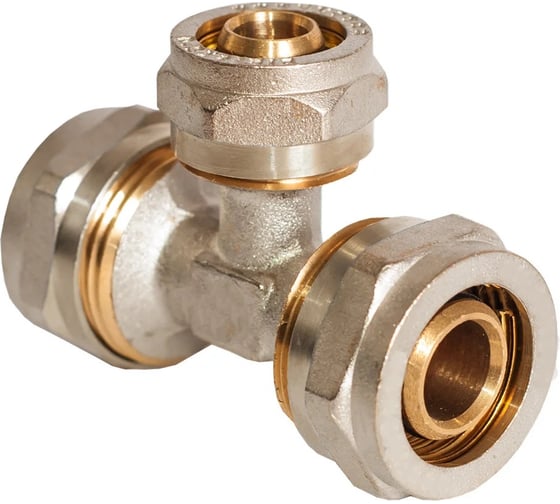 Редукционный тройник COMAP TurboSKIN латунь, 20x2-16x2-20x2, серия 9467R 9467513151-02 1