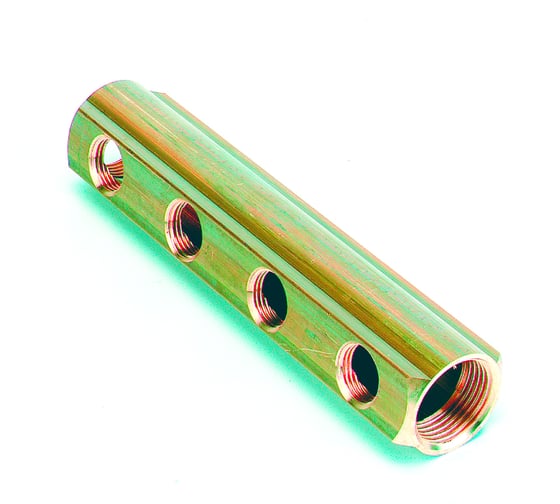 Коллектор COMAP 1" ВР-ВР, с/с 50мм и с вых. под возд-к 3/8, без оснастки, In1"-Out1/2 ВР-9 9800259 1
