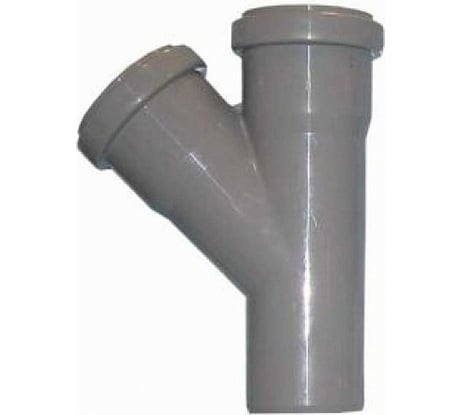 Канализационный переходной тройник АТЛАС ПЛАСТ 45 градусов DN 110х50 SPCT45110050