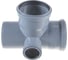 Двухплоскостная Крестовина АТЛАС ПЛАСТ DN 110х110х50 правая SCER11011050 3