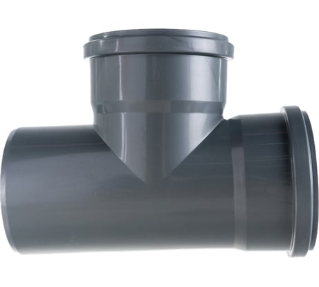 Канализационный тройник АТЛАС ПЛАСТ 90 градусов DN 110 SPCT90110110