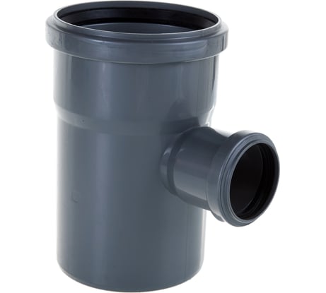 Канализационный переходной тройник АТЛАС ПЛАСТ 90 градусов DN 110х50 SPCT90110050