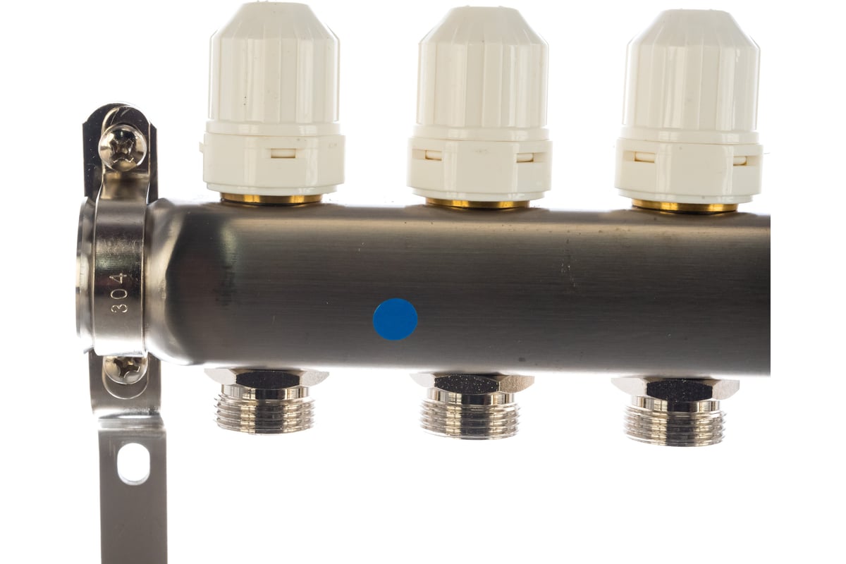 Коллекторная группа в сборе с термостатическими и запорными клапанами ...