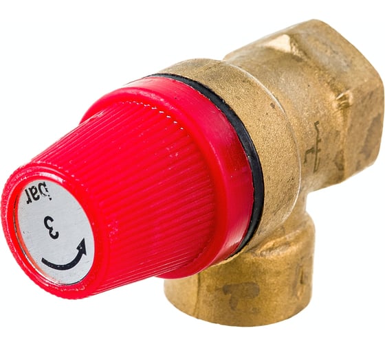 Предохранительный клапан СТМ ТЕРМО 1/2", г/г, 3 Бар CRVP3F12