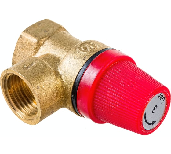 Предохранительный клапан СТМ ТЕРМО 1/2", г/г, 3 Бар CRVP3F12