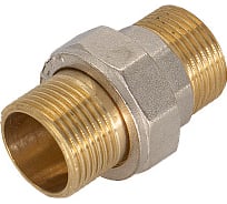Соединитель СТМ с накидной гайкой, прямой, 1/2", штуцер-штуцер CRSAM012