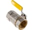 Шаровой кран для газа СТМ ГАЗ 3/4", г/г, рычаг CGFFH034 3