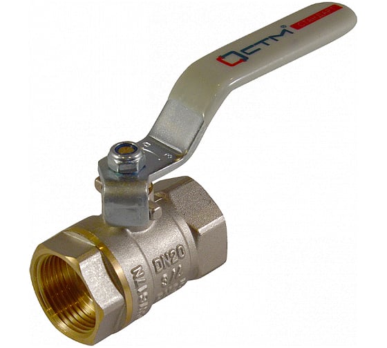 Шаровой кран для воды СТМ СТАНДАРТ 1-1/2", г/г, рычаг CWFFH112