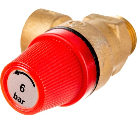 Предохранительный клапан СТМ ТЕРМО 1/2", г/ш, 6 Бар CRVP6M12