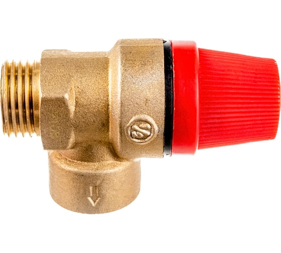 Предохранительный клапан СТМ ТЕРМО 1/2", г/ш, 6 Бар CRVP6M12