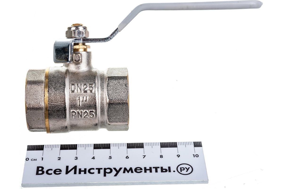 Шаровой кран для воды СТМ СТАНДАРТ 1\", г/г, рычаг CWFFH001 - выгодная ...