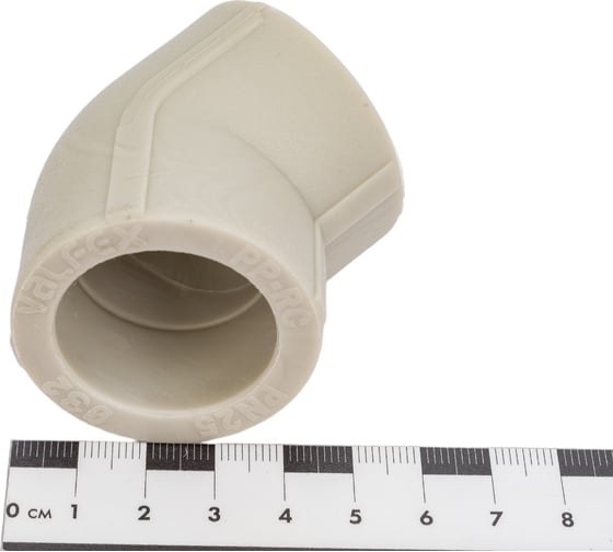 Угольник VALFEX PP-R Дн 32х45°, серый 10107032Г 127-0467