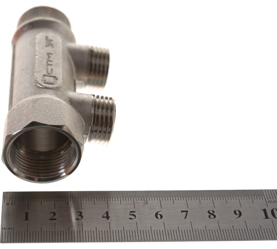 Коллектор СТМ 2 выхода, наружная резьба, 3/4х1/2 C2MM3412
