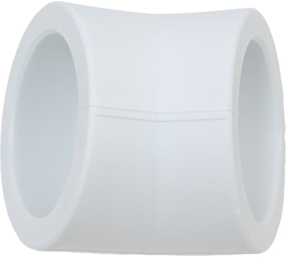 Угольник VALFEX PP-R Дн 90х45°, белый 10107090 127-0572