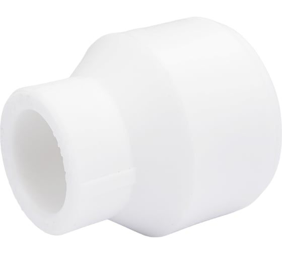Переходная муфта VALFEX PP-R белая Дн50х25 вн/нр пайка 10005025 127-0282