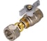 Шаровой кран для воды СТМ СТАНДАРТ 20х3/4", ц/г, бабочка CWPF3420 6