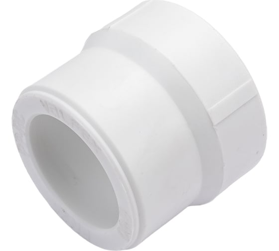 Переходная муфта VALFEX PP-R белая Дн90х75 вн/нр пайка 10009075 127-0294