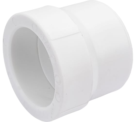 Переходная муфта VALFEX PP-R белая Дн90х75 вн/нр пайка 10009075 127-0294
