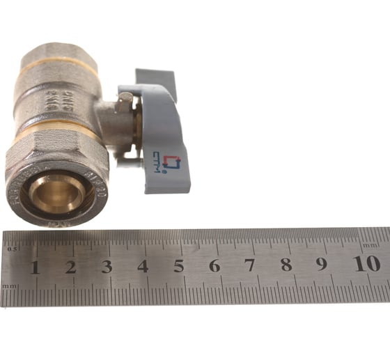 Шаровой кран для воды СТМ СТАНДАРТ 20х1/2", ц/г, бабочка CWPF1220