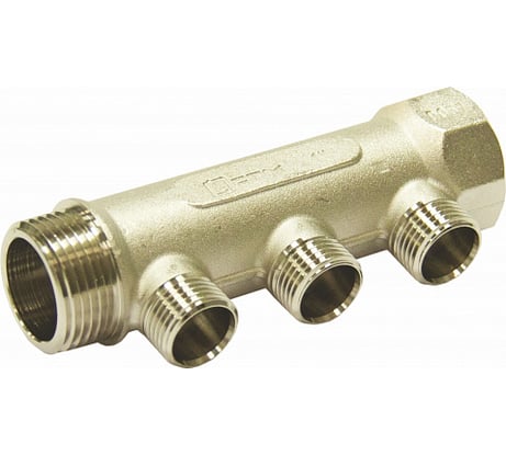 Коллектор СТМ 3 выхода, наружная резьба, 1х1/2 C3MM0112