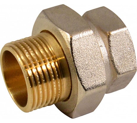 Соединитель СТМ с накидной гайкой, прямой, 1-1/2", гайка-штуцер CRAS0112
