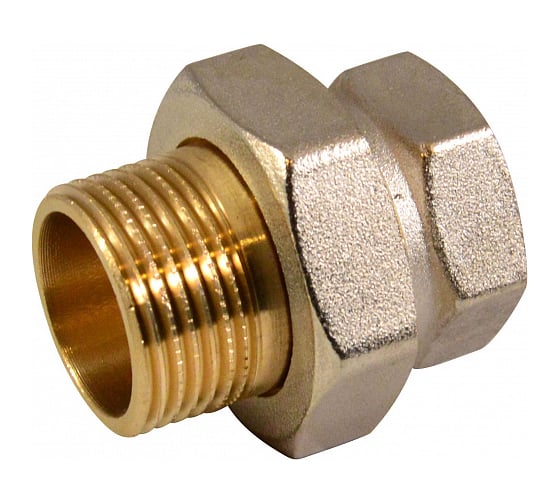 Соединитель СТМ с накидной гайкой, прямой, 1-1/2", гайка-штуцер CRAS0112 1