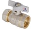 Шаровой кран для воды СТМ СТАНДАРТ 16х1/2", ц/г, бабочка CWPF1216 3