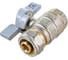Шаровой кран для воды СТМ СТАНДАРТ 16х1/2", ц/г, бабочка CWPF1216 2