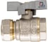 Шаровой кран для воды СТМ СТАНДАРТ 26х1", ц/г, бабочка CWPF0126 2