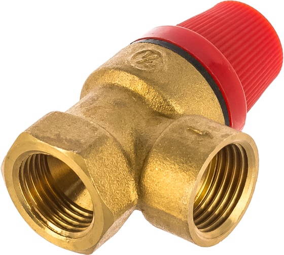 Предохранительный клапан СТМ ТЕРМО 1/2", г/г, 6 Бар CRVP6F12