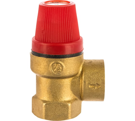 Предохранительный клапан СТМ ТЕРМО 1/2", г/г, 6 Бар CRVP6F12