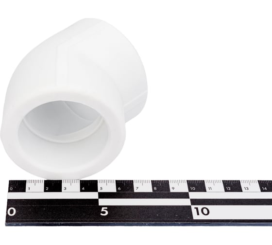 Угольник VALFEX PP-R Дн 50х45° 10107050 127-0569