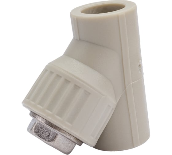 Сетчатый фильтр VALFEX PP-R Дн 20х45°, серый 10141020Г 036-0607