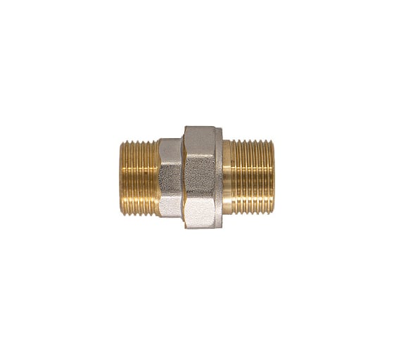 Соединитель СТМ с накидной гайкой, прямой, 3/4", штуцер-штуцер CRSAM034