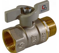 Шаровой кран для воды СТМ СТАНДАРТ 1", г/ш, бабочка CWFMB001