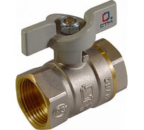 Шаровой кран для воды СТМ СТАНДАРТ 3/4", г/г, бабочка CWFFB034