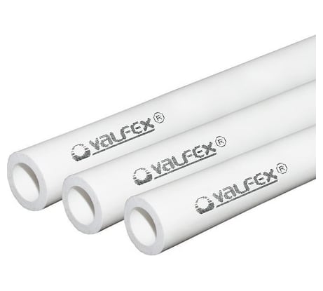 Труба VALFEX PP-R белая Дн 40х3.7, Ру 10, SDR11 20 С, 4 м 10103040 033-2102
