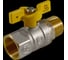 Шаровой кран для газа СТМ ГАЗ 3/4", г/ш, бабочка CGFMB034 1