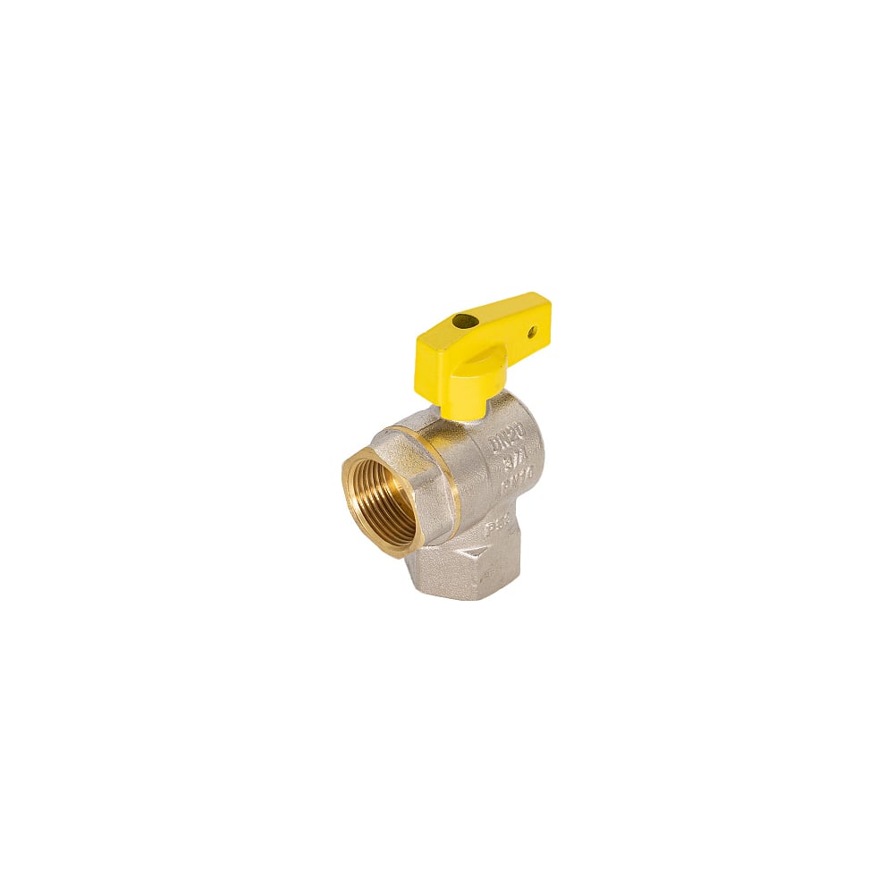 Шаровой угловой кран для газа СТМ ГАЗ 1/2", г/г, бабочка CGLFFB12 ...