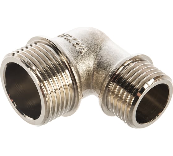 Переходной уголок СТМ 3/4" x 1/2", штуцер-штуцер CRRM3412