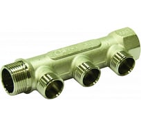 Коллектор СТМ 3 выхода, наружная резьба, 3/4х1/2 C3MM3412