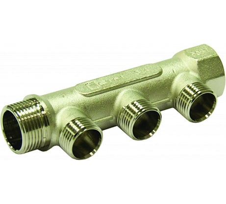 Коллектор СТМ 3 выхода, наружная резьба, 3/4х1/2 C3MM3412