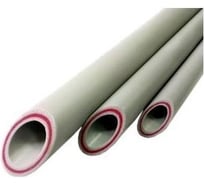 Труба VALFEX PP-R серая, армированная стекловолокном Дн 20х2.8 Ру 20, SDR7,4 90 С, 4 м 10105020Г 033-2289