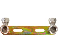 Уголок СТМ на планке, для крепления смесителя, внутренняя резьба 16х1/2" CLWP1612