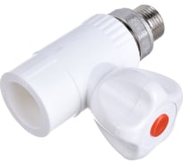 Шаровой прямой кран для радиатора СТМ PP-R DN ПЛАСТ 25х1/2" CPRS2512