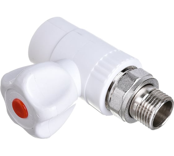 Шаровой прямой кран для радиатора СТМ PP-R DN ПЛАСТ 25х1/2" CPRS2512