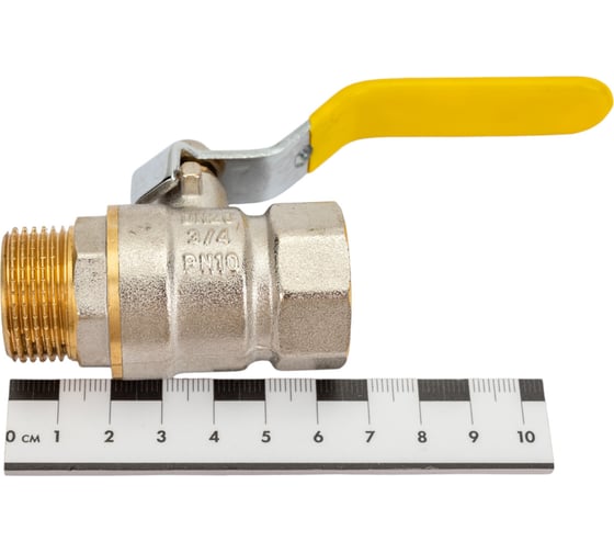 Шаровой кран для газа СТМ ГАЗ 3/4", г/ш, рычаг CGFMH034