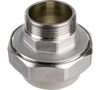 Комбинированная муфта VALFEX PP-R серая, разъемная Дн50х1 1/2 НР 10156040Г 127-0351