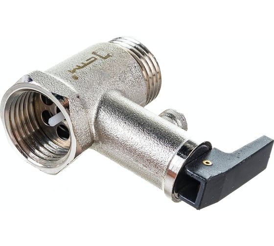 Предохранительный клапан для бойлера СТМ ТЕРМО 1/2", с курком, 6 Бар CRVP6B12
