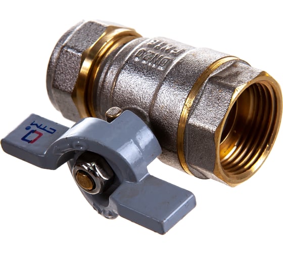 Шаровой кран для воды СТМ СТАНДАРТ 26х3/4", ц/г, бабочка CWPF3426